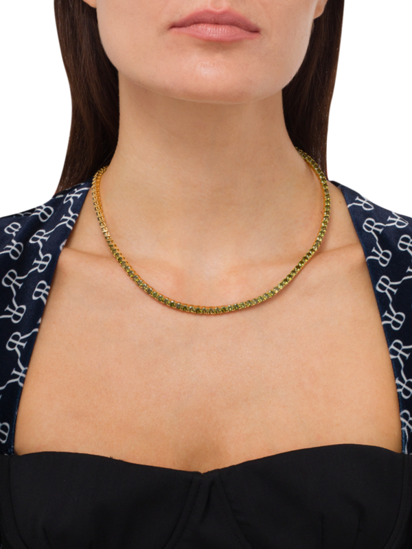 Serena Olive Necklace