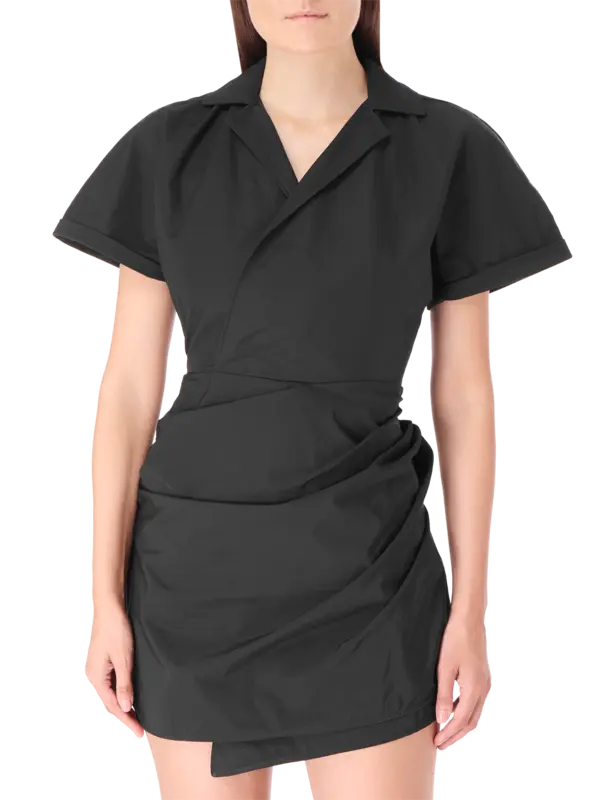 Lucia Wrap Mini Dress