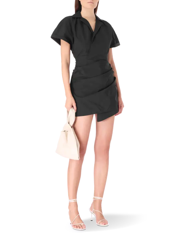 Lucia Wrap Mini Dress