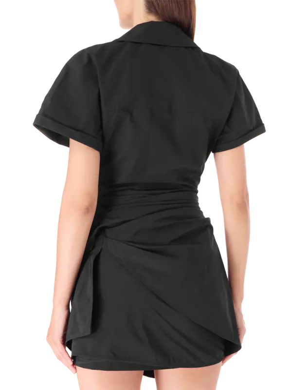 Lucia Wrap Mini Dress