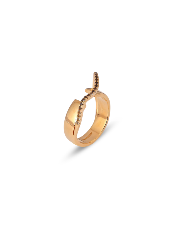 Ring With Siamite Wire