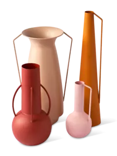 مجموعة مزهريات رومانية، 4 قطع