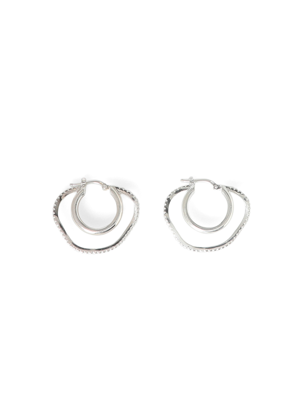 Silver Statement Earrings