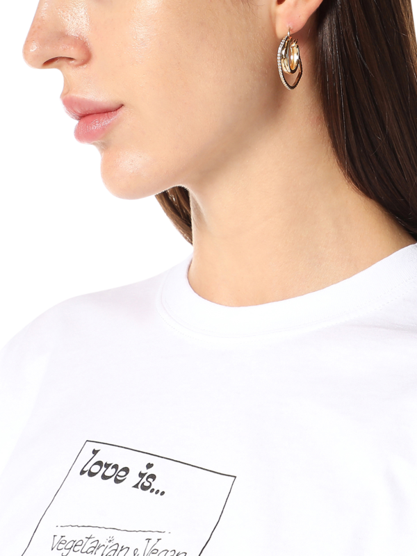 Metallic Gold Statement Earring