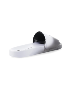 Ombré Rubber Slides with Logo Print