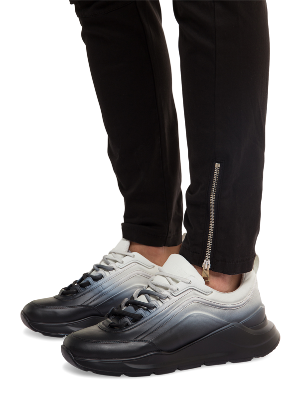 Chunky Sneakers with Ombré Exterior
