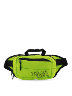 Lime Green Graffiti Logo Fanny Pack