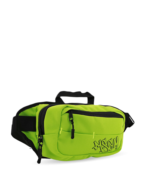Lime Green Graffiti Logo Fanny Pack
