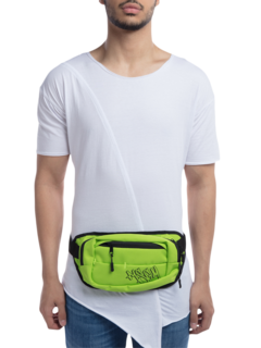 Lime Green Graffiti Logo Fanny Pack