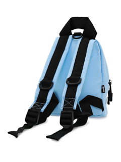 Mini Baby Blue Graffiti Logo Backpack