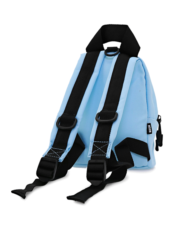 Mini Baby Blue Graffiti Logo Backpack