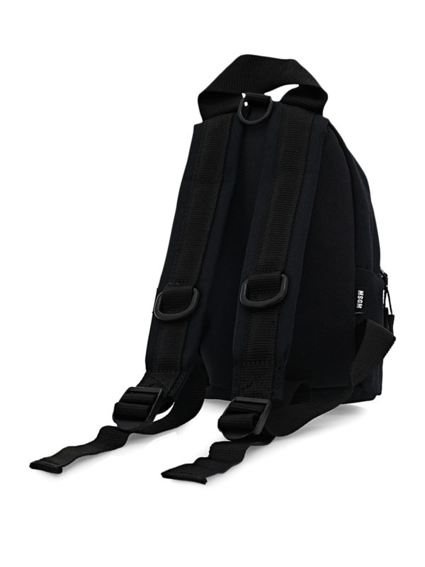 Mini Black Graffiti Logo Backpack