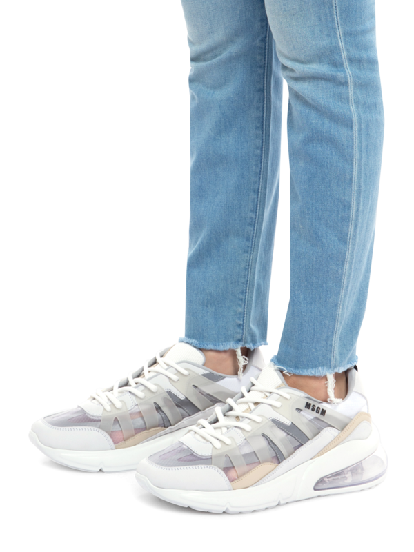 Cushioning Skeleton Sneakers
