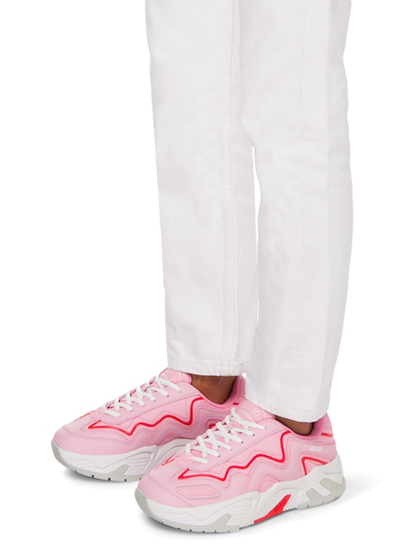 Low-Top Sneakers with Chunky Soles