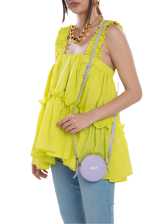Canteen Crossbody Bag with Monochrome Strap