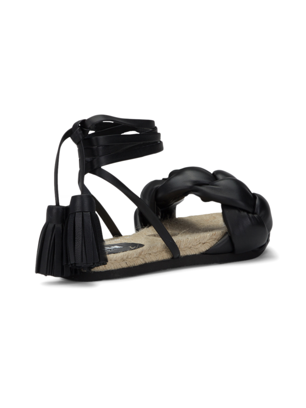 Tie-Up Sandals with Knotted Detailing and Straps