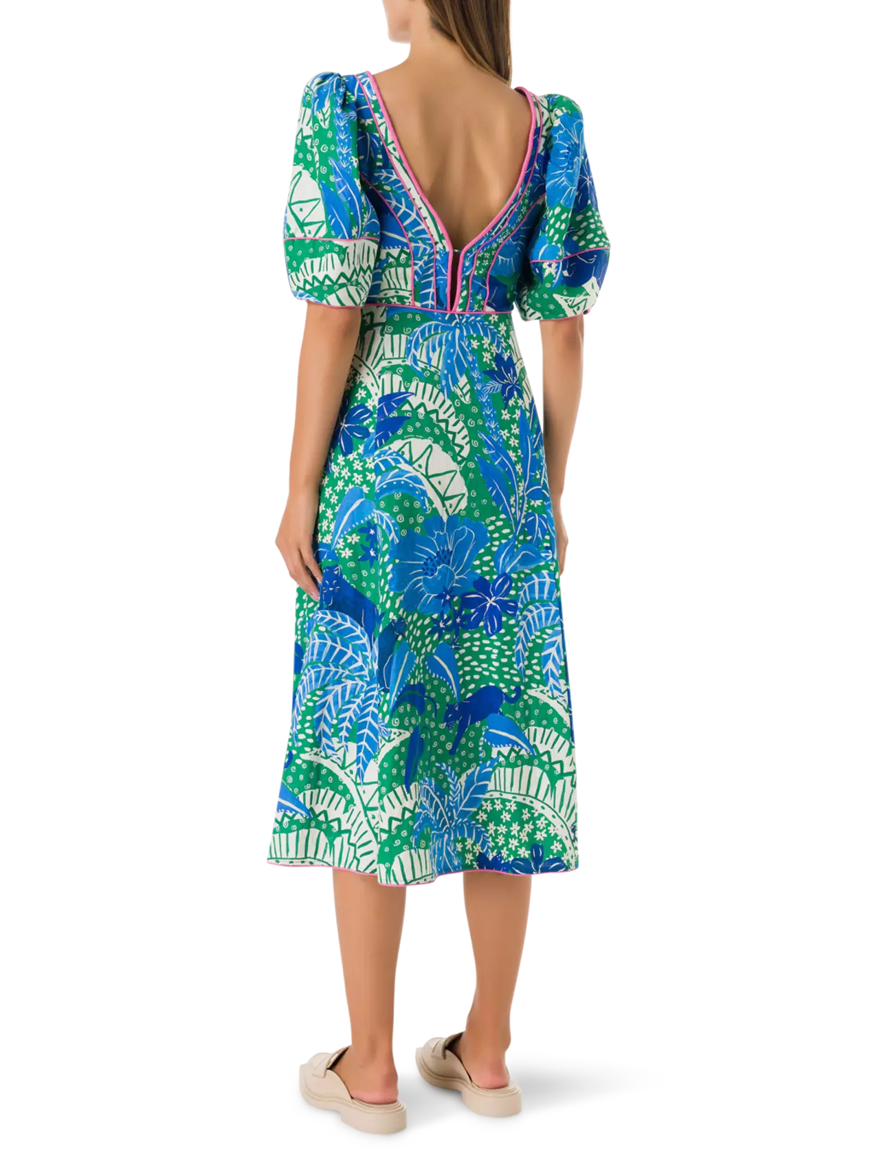 Farm Rio Jungle Panther Midi Dress | THAT Farm Rio Jungle Panther Midi Dress | THAT