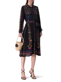 فستان توكان جاردن متوسط الطول بأكمام طويلة