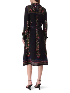 فستان توكان جاردن متوسط الطول بأكمام طويلة