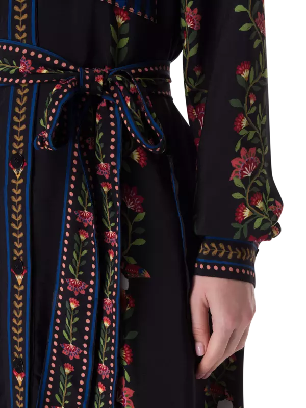 فستان توكان جاردن متوسط الطول بأكمام طويلة