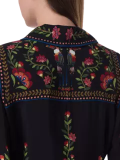 فستان توكان جاردن متوسط الطول بأكمام طويلة