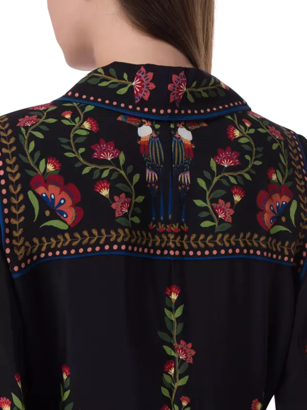 فستان توكان جاردن متوسط الطول بأكمام طويلة