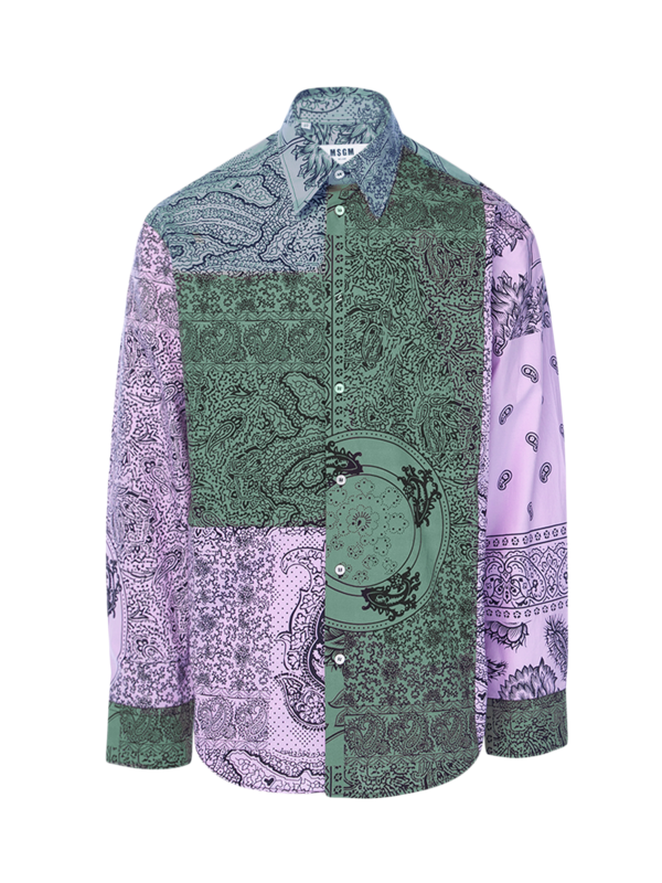 Patchwork Paisley Shirt