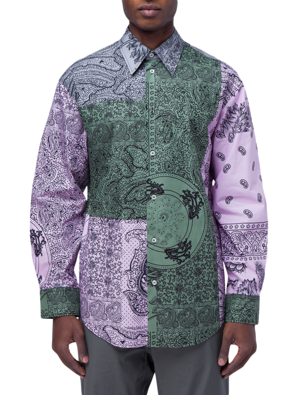 Patchwork Paisley Shirt