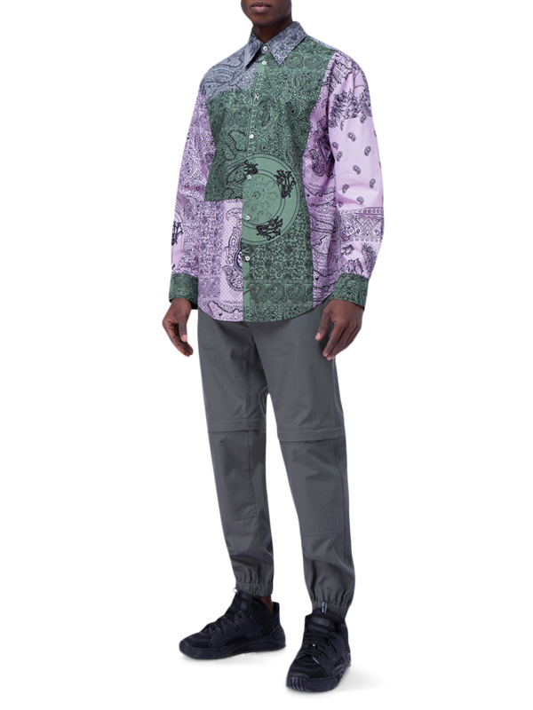 Patchwork Paisley Shirt