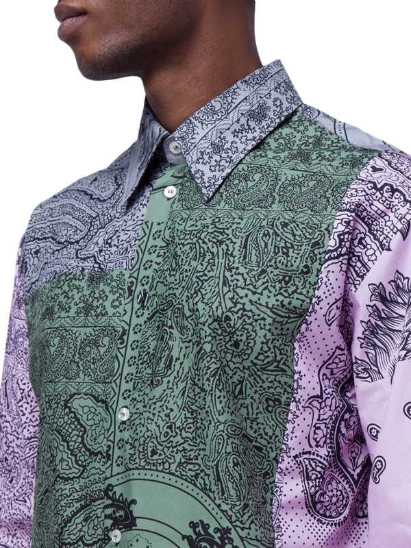 Patchwork Paisley Shirt