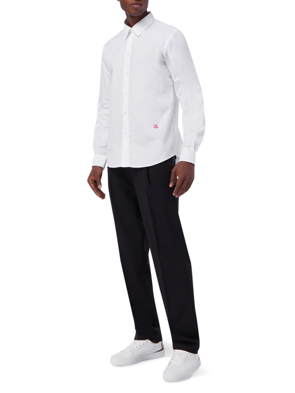 Long-Sleeve Logo-Print T-Shirt