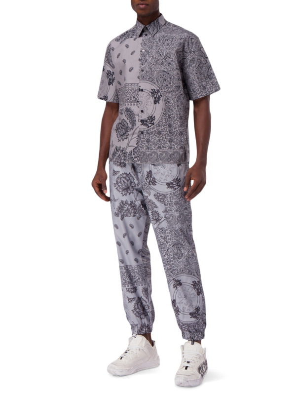 Floral Short-Sleeves Shirt