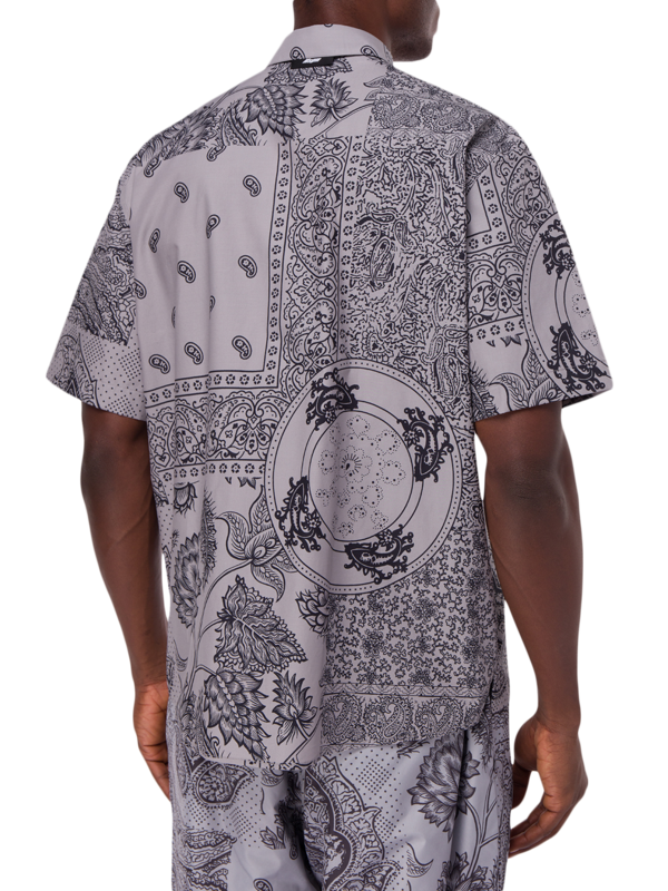 Floral Short-Sleeves Shirt