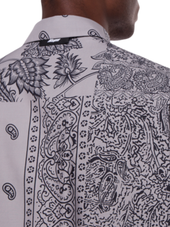 Floral Short-Sleeves Shirt