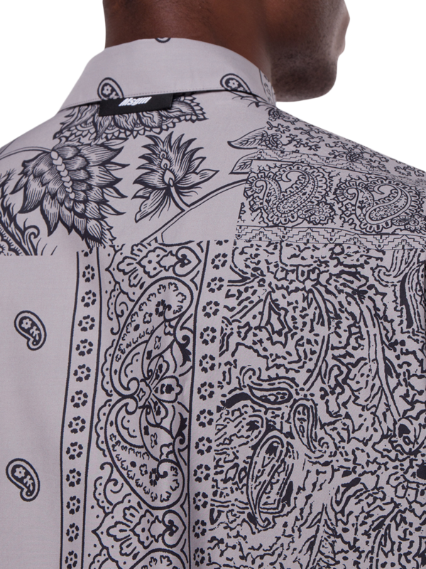 Floral Short-Sleeves Shirt