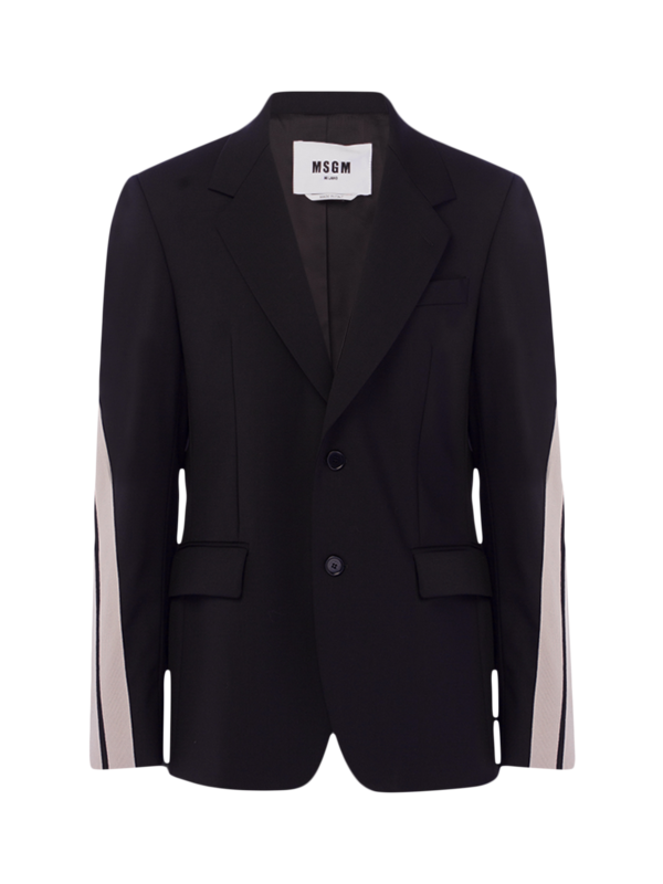 Side-Striped Blazer