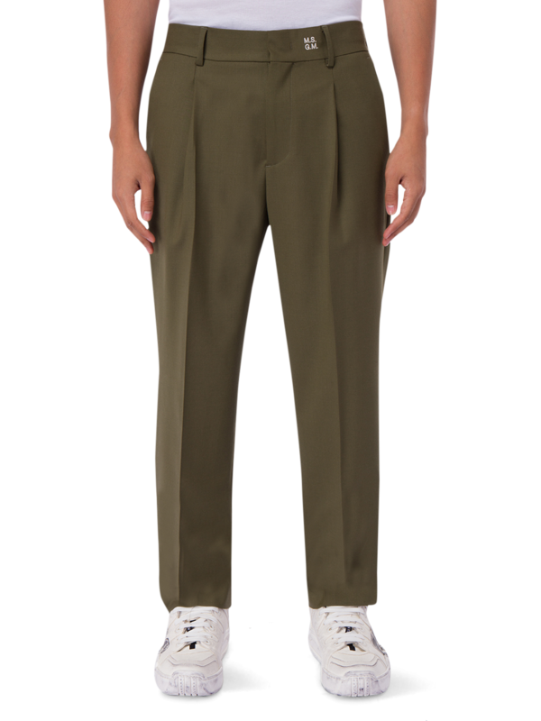 Straight-Leg Trousers