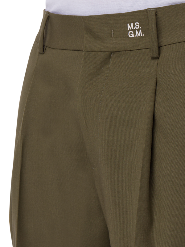 Straight-Leg Trousers