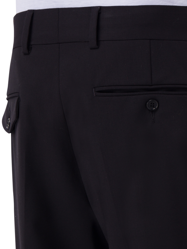 Logo Print Straight-Leg Trousers