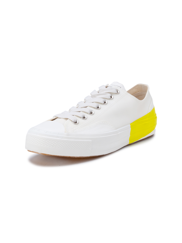 Tape-Detail Lace-Up Sneakers