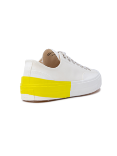 Tape-Detail Lace-Up Sneakers