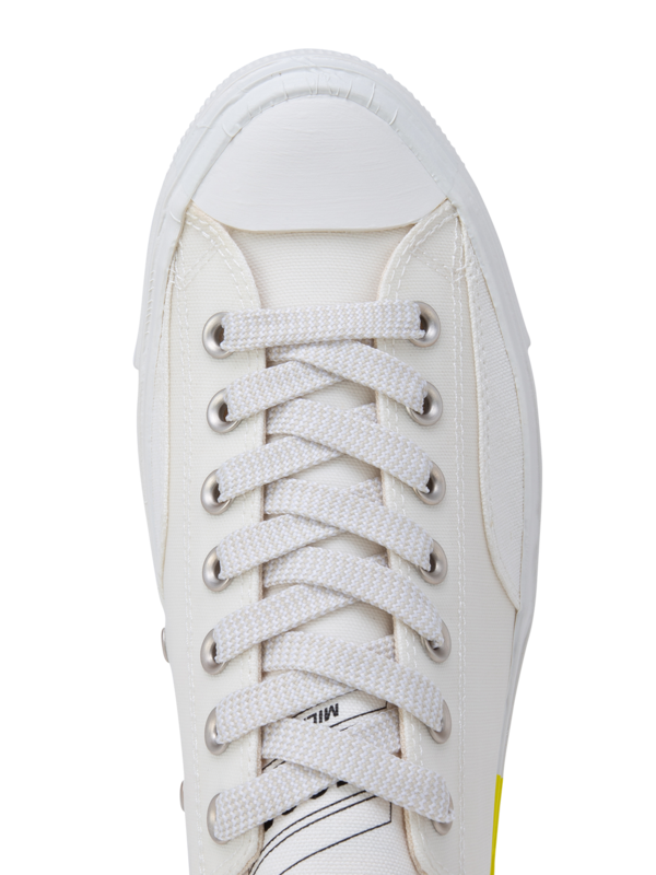 Tape-Detail Lace-Up Sneakers
