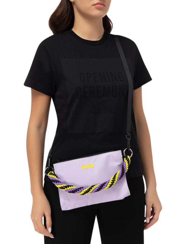 Woven-Strap Mini Bag