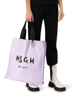 Logo Print Tote Bag
