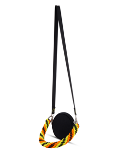 Circular Logo Shoulder Bag