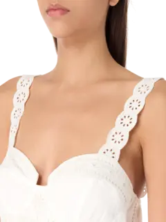 فستان ريتشليو متوسط الطول بدون أكمام