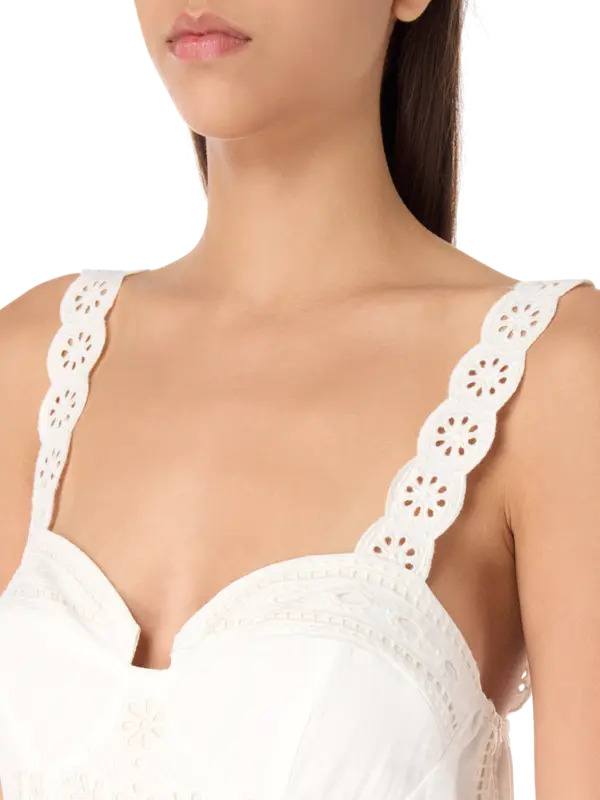 فستان ريتشليو متوسط الطول بدون أكمام