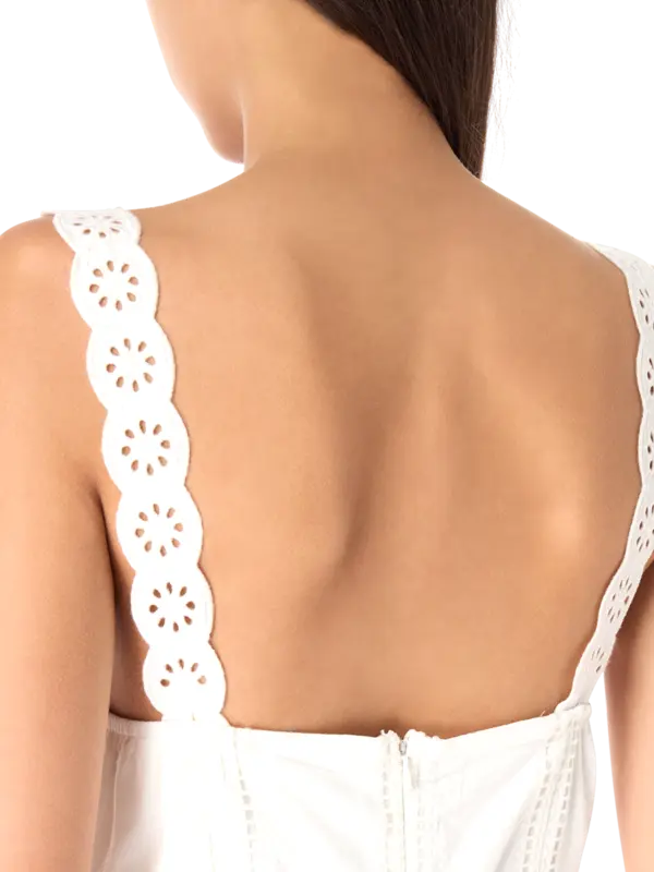 فستان ريتشليو متوسط الطول بدون أكمام