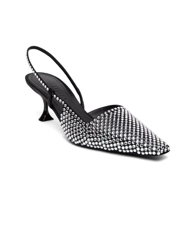 صندل إيزا مرصع بحزام حول الكاحل