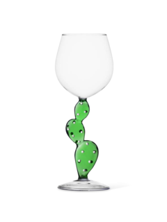 Stemmed Glass Cactus